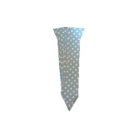 Corbata Polka Azul Celeste Paquete x12