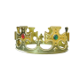 Corona Rey Dorada con Pedrería