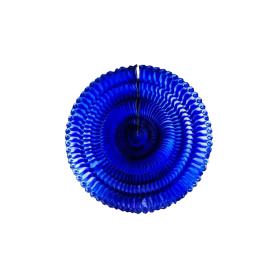 Espiral Girasol Fondo Entero Azul Real