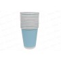 Vaso Azul Celeste Biodegradable CyM Paquete x 12