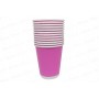 Vaso Fucsia Biodegradable CyM Paquete x 12