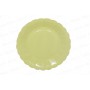 Plato Amarillo Pastel Biodegradable CyM Paquete x 12