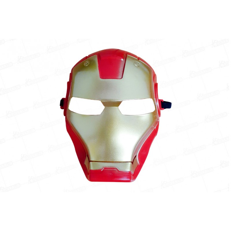 Máscara Iron Man - Fiesta en línea Piñatería y accesorios para fiestas y  eventos