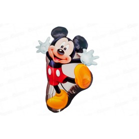 Globo Silueta Metalizado Mickey Mouse