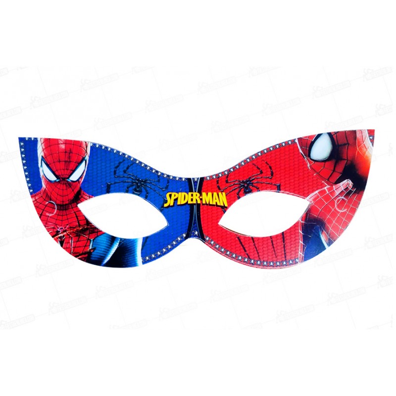 Antifaz Pequeño Spiderman Paquete x12 - Fiesta en línea Piñatería y  accesorios para fiestas y eventos