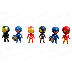Muñeco Avengers Paquete x6