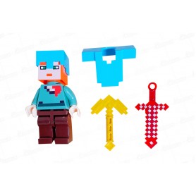 Muñeco Lego Minecraft