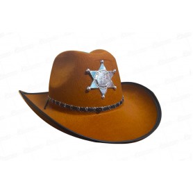 Sombrero Vaquero Sheriff Fino