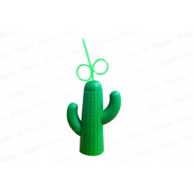 Vaso Cactus Pitillo Incluido