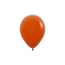 Bomba Globo R12x12 Unidades Sempertex Fashion Naranja Cobrizo