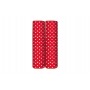 Serpentina Premium Deluxe Sempertex Polka Rojo Paquete x2