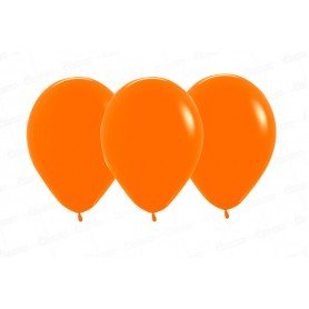 Bomba Globo Premium R12x50 Unidades Sempertex Fashion Naranja