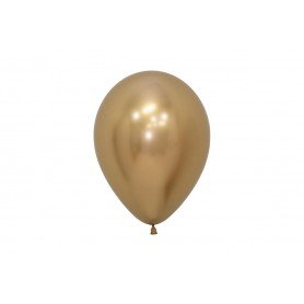 Bomba Globo Premium R12x50 Unidades Sempertex Reflex Dorado