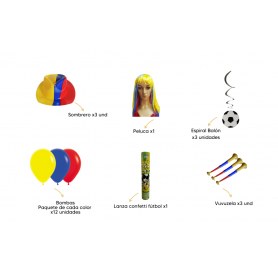 Kit Selección Colombia 2