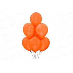 Bomba Globo R12x12 Unidades Sempertex Fashion Naranja