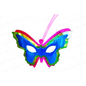 Antifaz  Mariposa con Antenas Paquete x6
