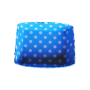 Tortera Polka Azul Paquete x12