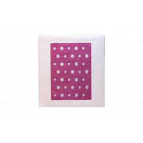 Servilleta Polka Rosado x12 Dfiestas